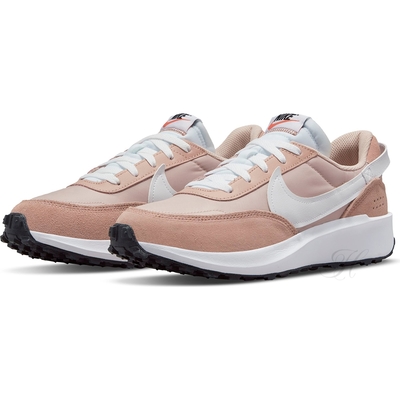 NIKE 運動鞋 女鞋 休閒鞋 WMNS WAFFLE DEBUT 粉 DH9523-600