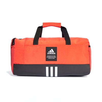 Adidas 4ATHLTS DUF S 男款 女款 橘紅色 健身包 網布口袋 旅行袋 IR9763