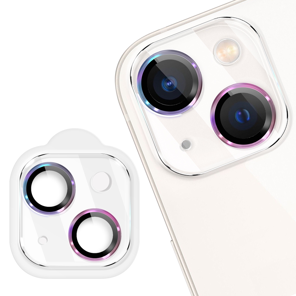 DAPAD iPhone 14 Plus 6.7吋 鋁合金玻璃底版鏡頭貼