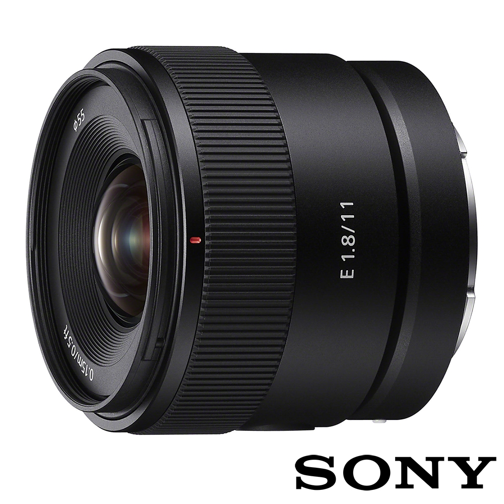 SONY E 11 mm F1.8 SEL11F18 (公司貨) 超廣角大光圈定焦鏡頭 人像鏡 APS-C E接環 防塵防滴