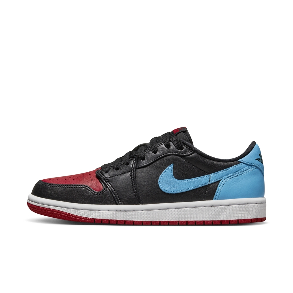 NIKE WMNS AIR JORDAN 1 RETRO LOW OG 女籃球鞋-黑藍紅-CZ0775046