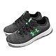 Under Armour 慢跑鞋 Charged Impulse 3 Knit 男鞋 灰 綠 路跑 運動鞋 UA 3026682103 product thumbnail 1