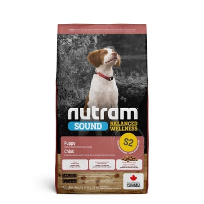 加拿大NUTRAM紐頓S2均衡健康系列-雞肉+燕麥幼犬 11.4kg(25lb)(NU-10221)