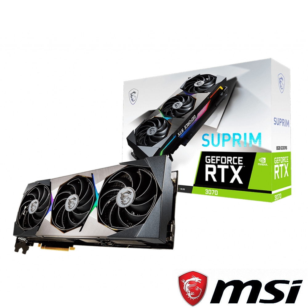 MSI 微星GeForce RTX3070 SUPRIM 8G LHR 顯示卡| RTX 30系列| Yahoo