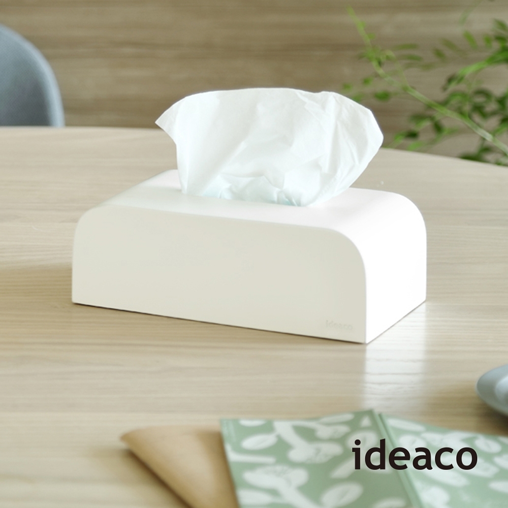 日本ideaco 圓角磚磨石面紙盒