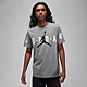 NIKE 上衣 男款 短袖上衣 運動 AJ 喬丹 AS M J JD AIR STRETCH SS CREW 灰 DV1446-091 (3S3717) product thumbnail 1