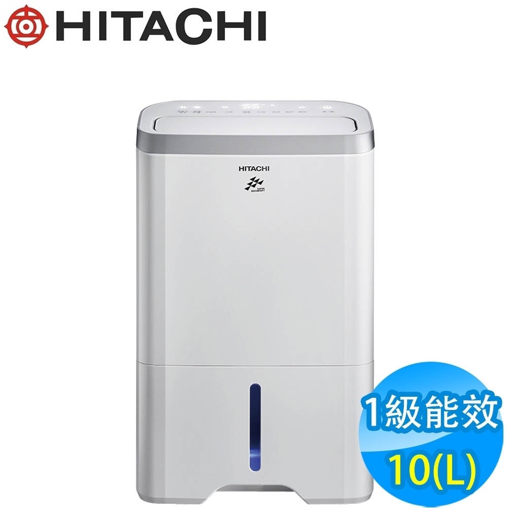 HITACHI日立 10L 1級LED觸控除濕機 RD-200HS 閃亮銀