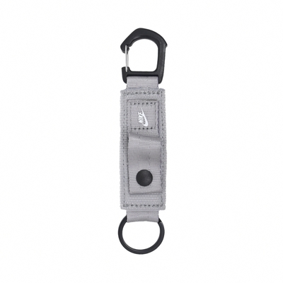 Nike 鑰匙扣 Club Key Holder 灰 白 抗撕裂 吊飾 鑰匙圈 N101003500-7OS