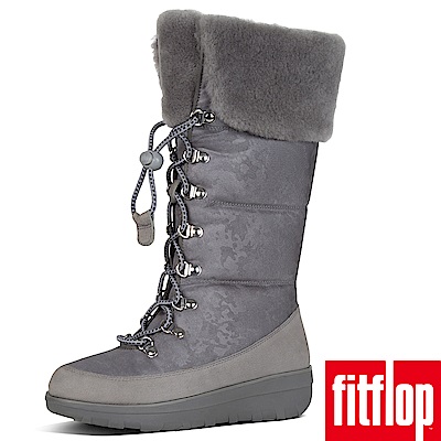 FitFlop HARRIET HIGH SNOW BOOTS-炭灰