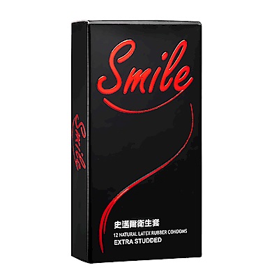 smile史邁爾 顆粒衛生套保險套12入/盒-快速到貨