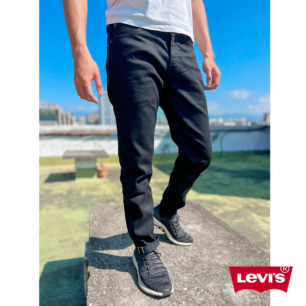 Levis 男款 上寬下窄 512 低腰窄管牛仔褲 金旗標 彈性布料