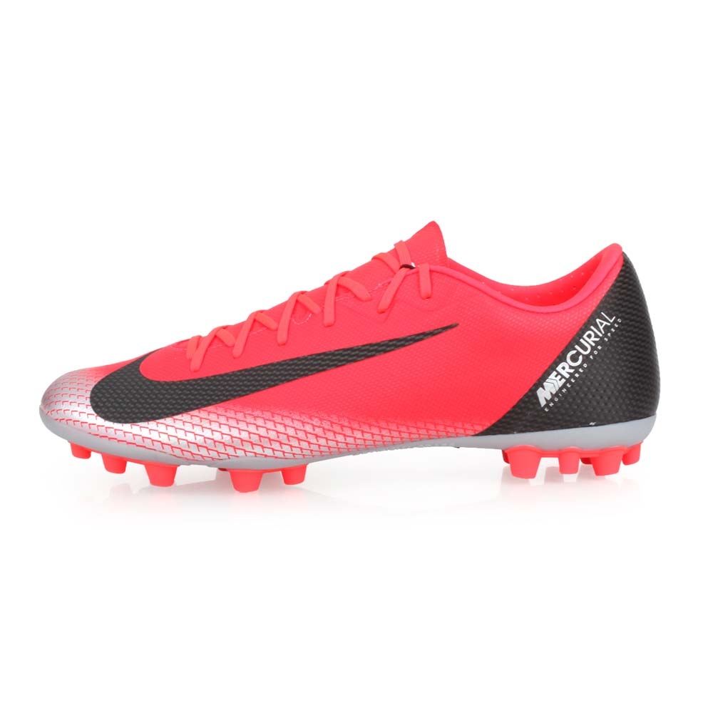 NIKE VAPOR 12ACADEMY CR7 男足球鞋-足球橘黑銀| 其他