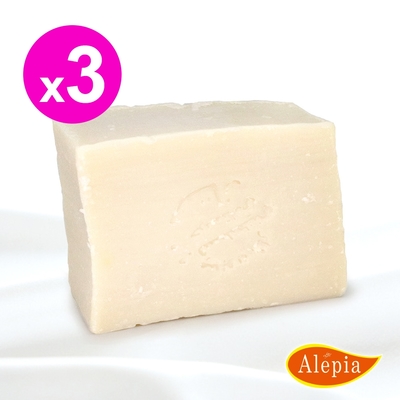 【Alepia】法國原裝進口手工鮮山羊奶橄欖皂(130g-149gx3)