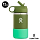 Hydro Flask 12oz/354ml 寬口吸管蓋保溫瓶 藥草綠 product thumbnail 2