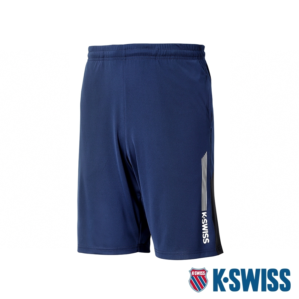 K-SWISS Performance Knit Shorts 運動短褲-男-藍
