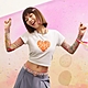 CONVERSE COLORFUL HEART TEE 短袖上衣 女 白色_10026369-A01 product thumbnail 1