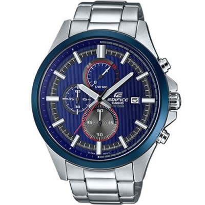 CASIO EDIFICE 賽車錶盤設計運動錶(EFV-520RR-2A)45mm