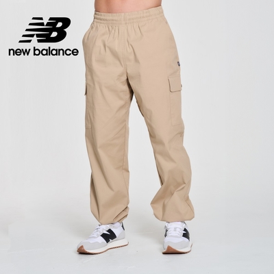 【New Balance】 工裝風大口袋長褲_男性_卡其色_AMP41579SOT