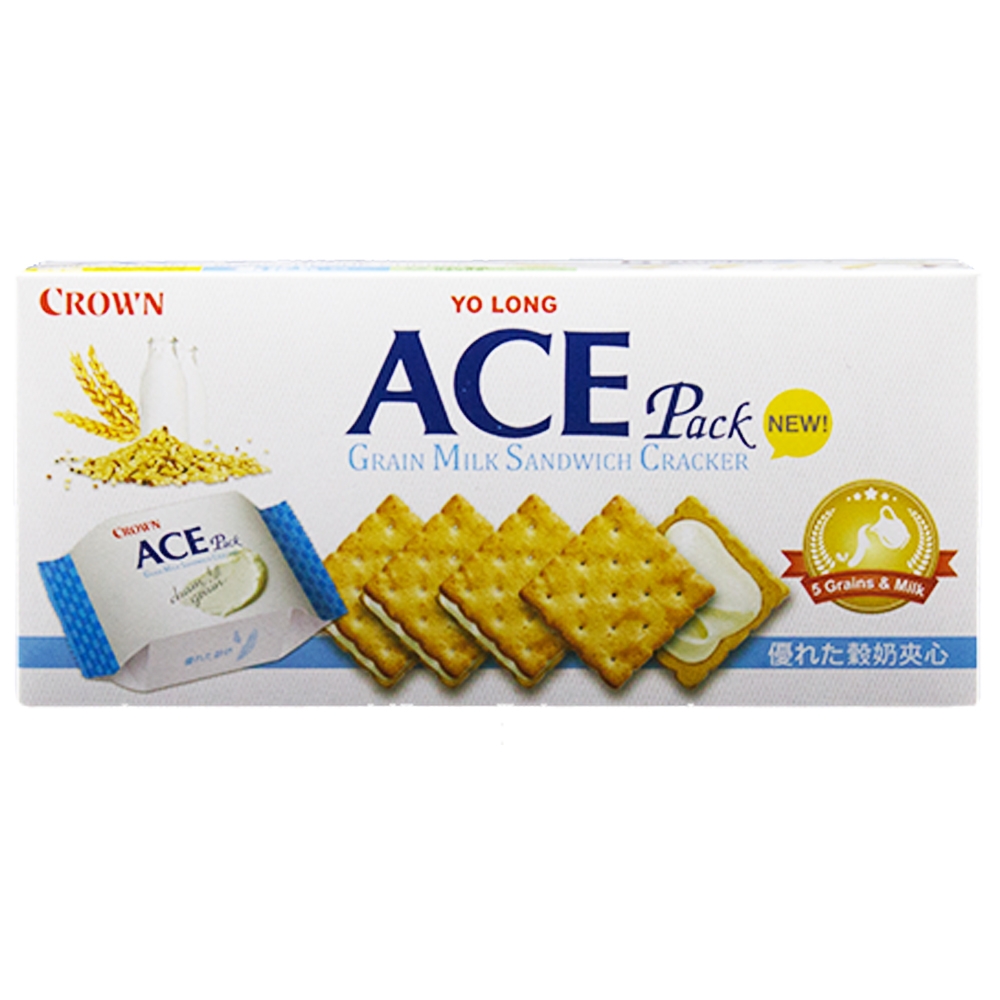 ACE 優龍五穀牛奶夾心餅乾(128g)