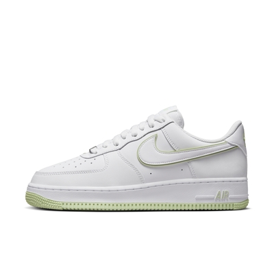 NIKE AIR FORCE 1 07 男休閒運動鞋-白綠-DV0788105