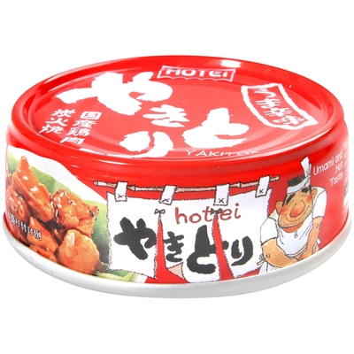 HOTEi 燒烤雞肉罐[辣味] 75g