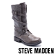 STEVE MADDEN-BANDDIT冒險粗獷真皮環繞式肩帶扣飾高筒靴-棕色 product thumbnail 1