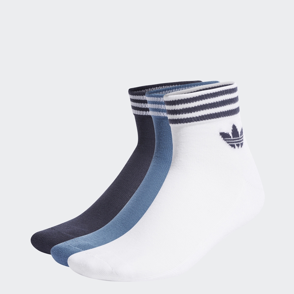 adidas LOGO 腳踝襪 3 雙入 - Originals 男/女 HL1704