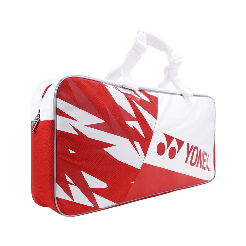 Yonex Active Tournament Bag [BAG23012TR496] 羽拍袋3支裝白紅| 羽球