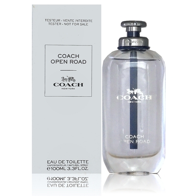 Coach Open Road 加州公路淡香水100ml Tester包裝 (原廠公司貨) 期限 2027/08