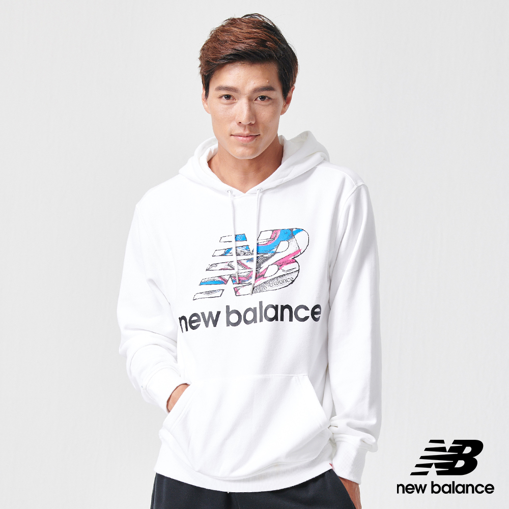 New Balance 長袖上衣_AMT91529WT_男性_白色