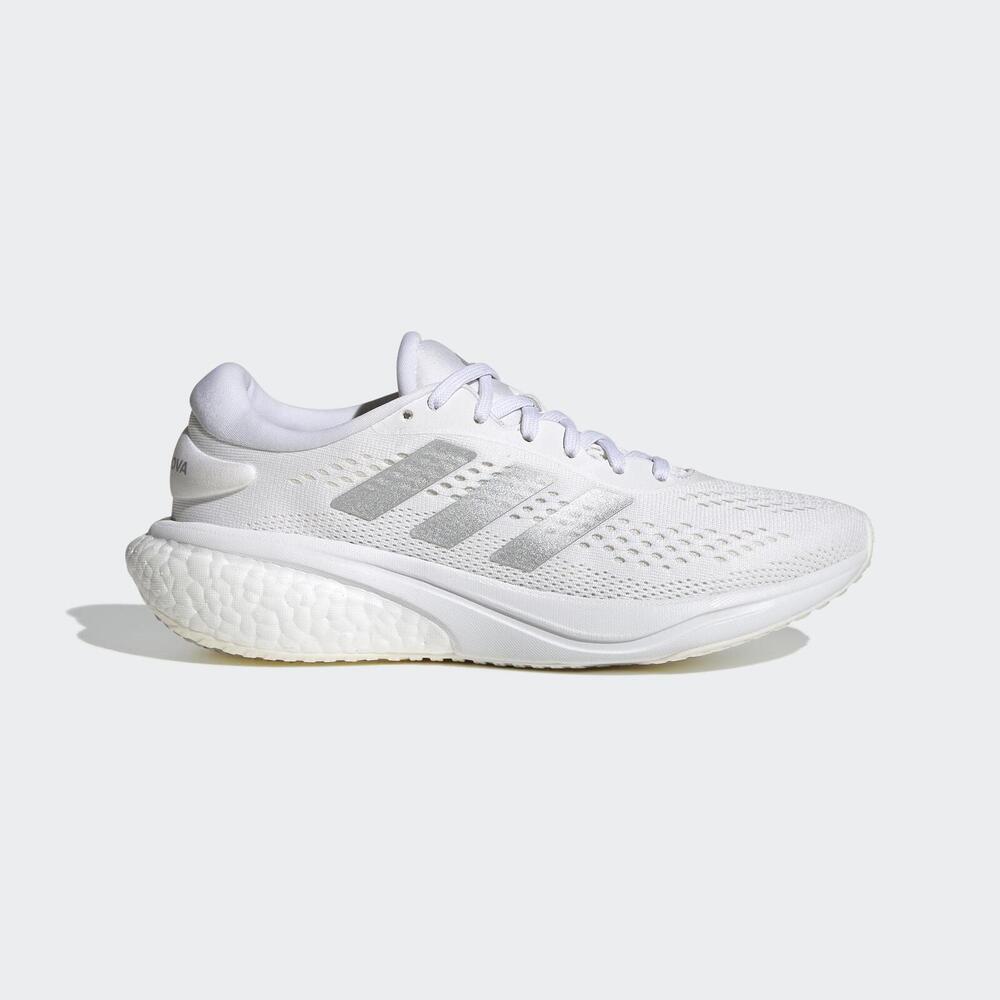 Adidas Supernova 2 W [GZ6939] 女 慢跑鞋 運動 訓練 路跑 彈力 避震 舒適 愛迪達 白銀