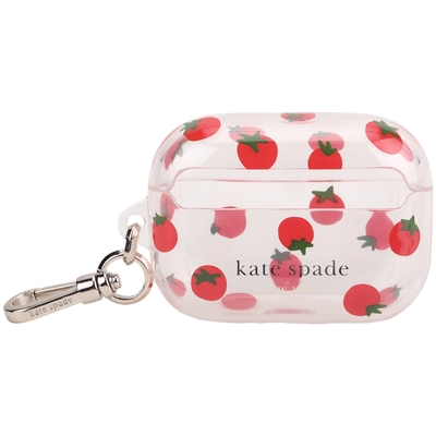 Kate Spade Roma Tomato Airpods Pro 番茄印花透明耳機盒/保護套