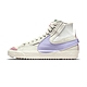 Nike Blazer Mid 男鞋白紫色 運動 休閒鞋 DO8909-167 product thumbnail 1