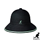 KANGOL-TROPIC STRIPE 鐘型帽-黑色 product thumbnail 1