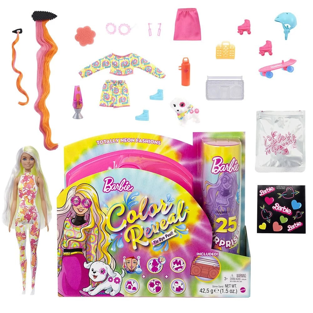 Barbie 芭比 - 驚喜造型娃娃霓虹組合