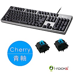 irocks K68MS 側刻 單色背光 機械式鍵盤-Cherry青軸