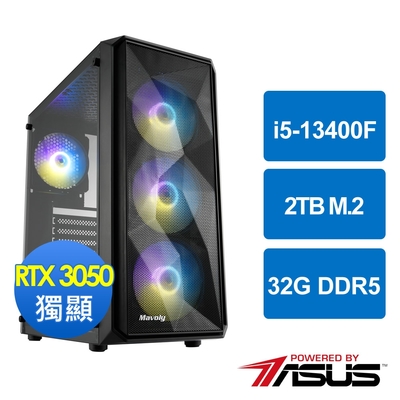 華碩B760平台[武天遊俠]i5-13400F/16G/RTX 3060 Ti/500G_M2 | 11代Core