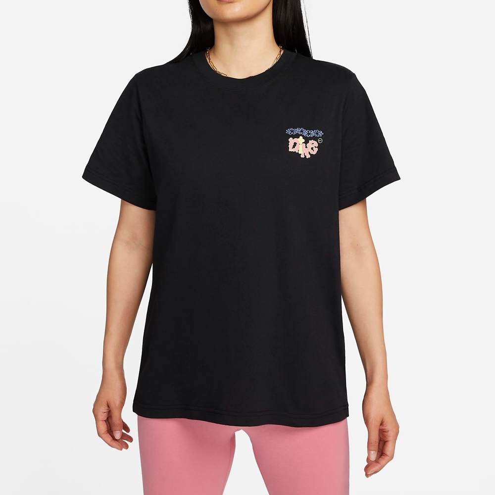 NIKE AS W NSW TEE OC 2 SS BF 女短袖上衣-黑-FD2550010