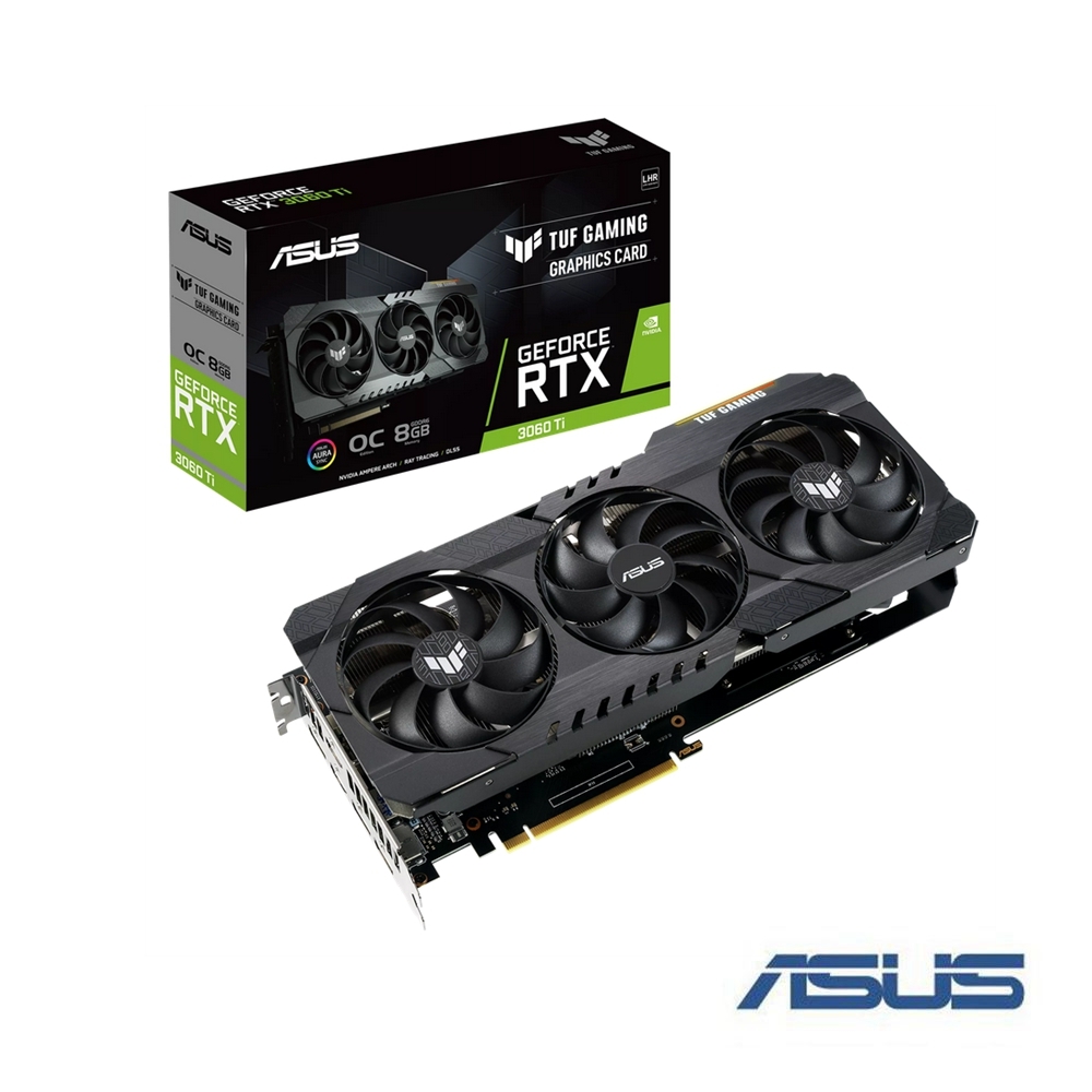 ASUS 華碩 TUF Gaming GeForce RTX 3060 Ti V2 OC 超頻版 8GB GDDR6 顯示卡