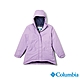 Columbia哥倫比亞 女童-Hikebound Omni-Tech防水填充長版外套-木菫紫 -USG83440MV/HF product thumbnail 1