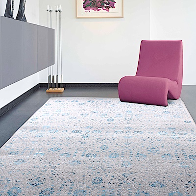 范登伯格 - 蕾娜 115萬針高密度進口地毯 - 百花 (藍 - 240x330cm)