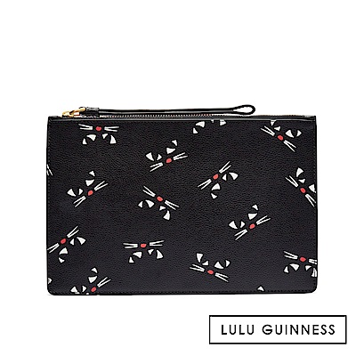 LULU GUINNESS GRACE 手拿/萬用袋 (KOOKY CAT)