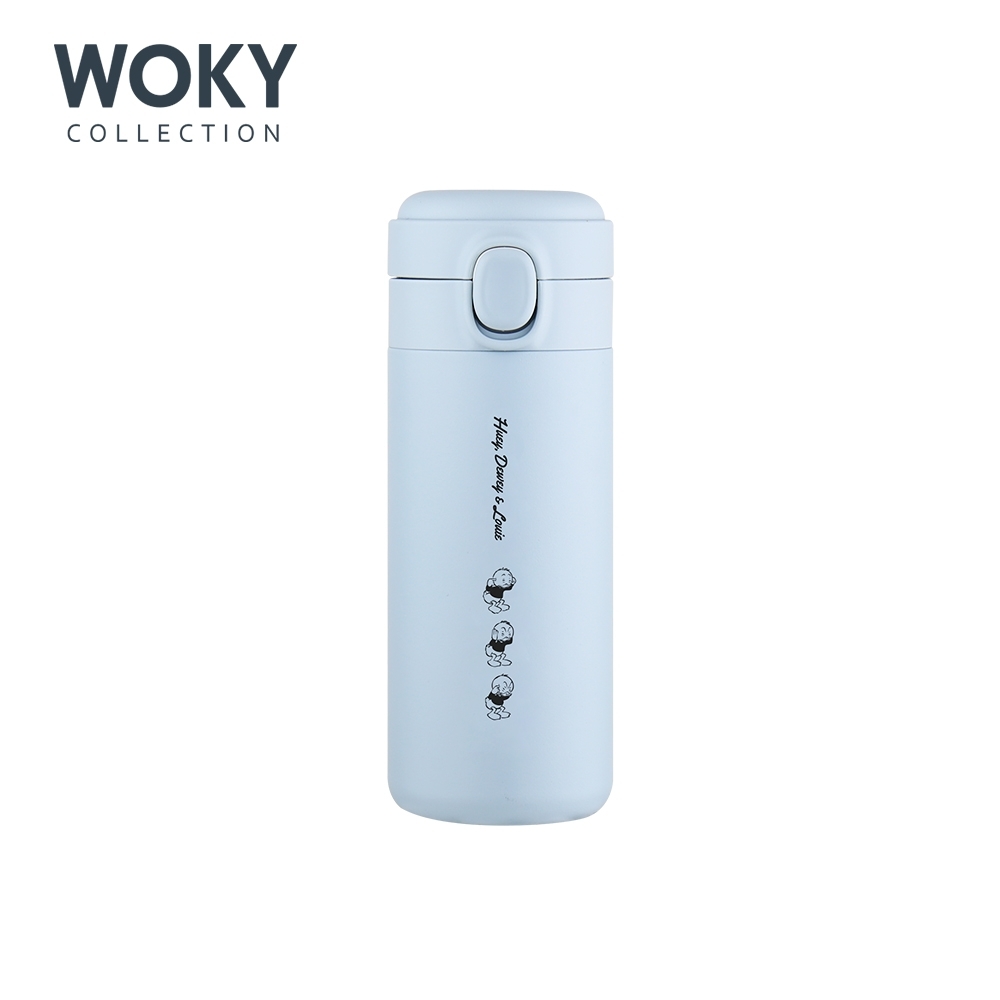 [獨家限定] WOKY沃廚 唐老鴨款One-touch隨行保溫杯350ML