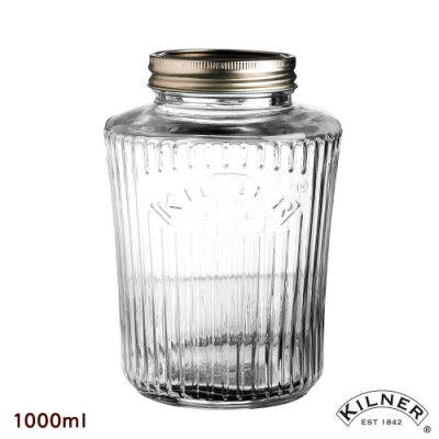 KILNER 復古風果醬罐1.0L 2入組