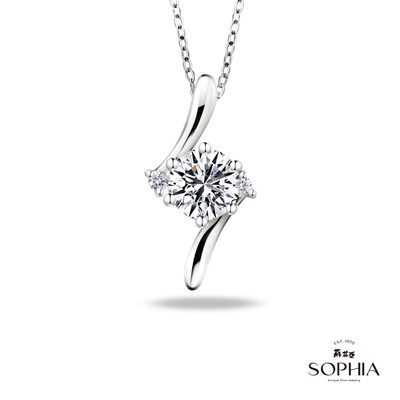 SOPHIA 蘇菲亞珠寶 - 相伴 30分 GIA G/SI2 18K金 鑽石項墜