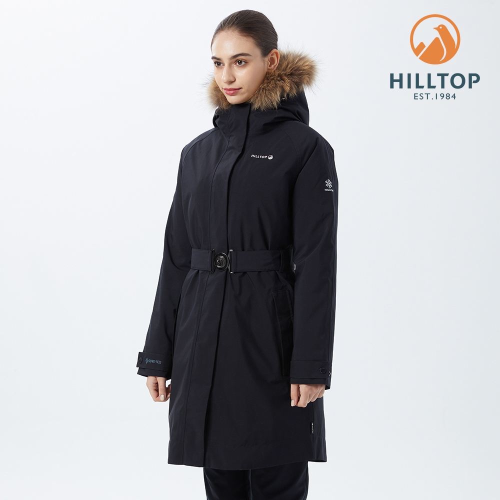 Hilltop 山頂鳥Modern GORE-TEX 女款2L防水透氣2合1羽絨大衣PF21XF88 