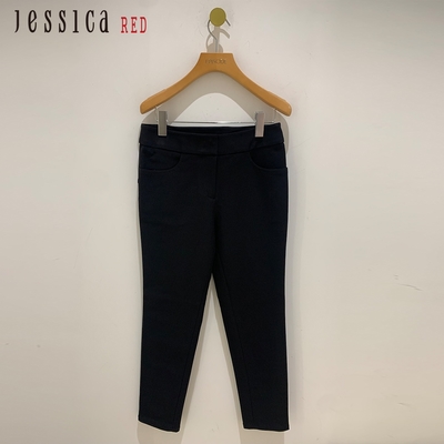 JESSICA RED - 簡約舒適百搭修身顯瘦窄腳長褲824524