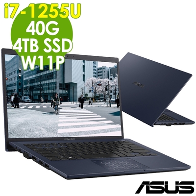 ASUS ExpertBook B1508CBA T-0221A1255U 雙碟筆電 (i7-1255U/8G+32G/4TB SSD/W11P)特仕筆電