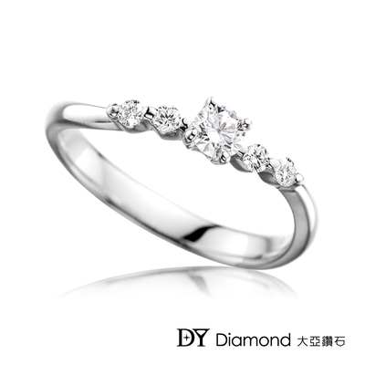 DY Diamond 大亞鑽石 18K金 0.15克拉 求婚鑽戒