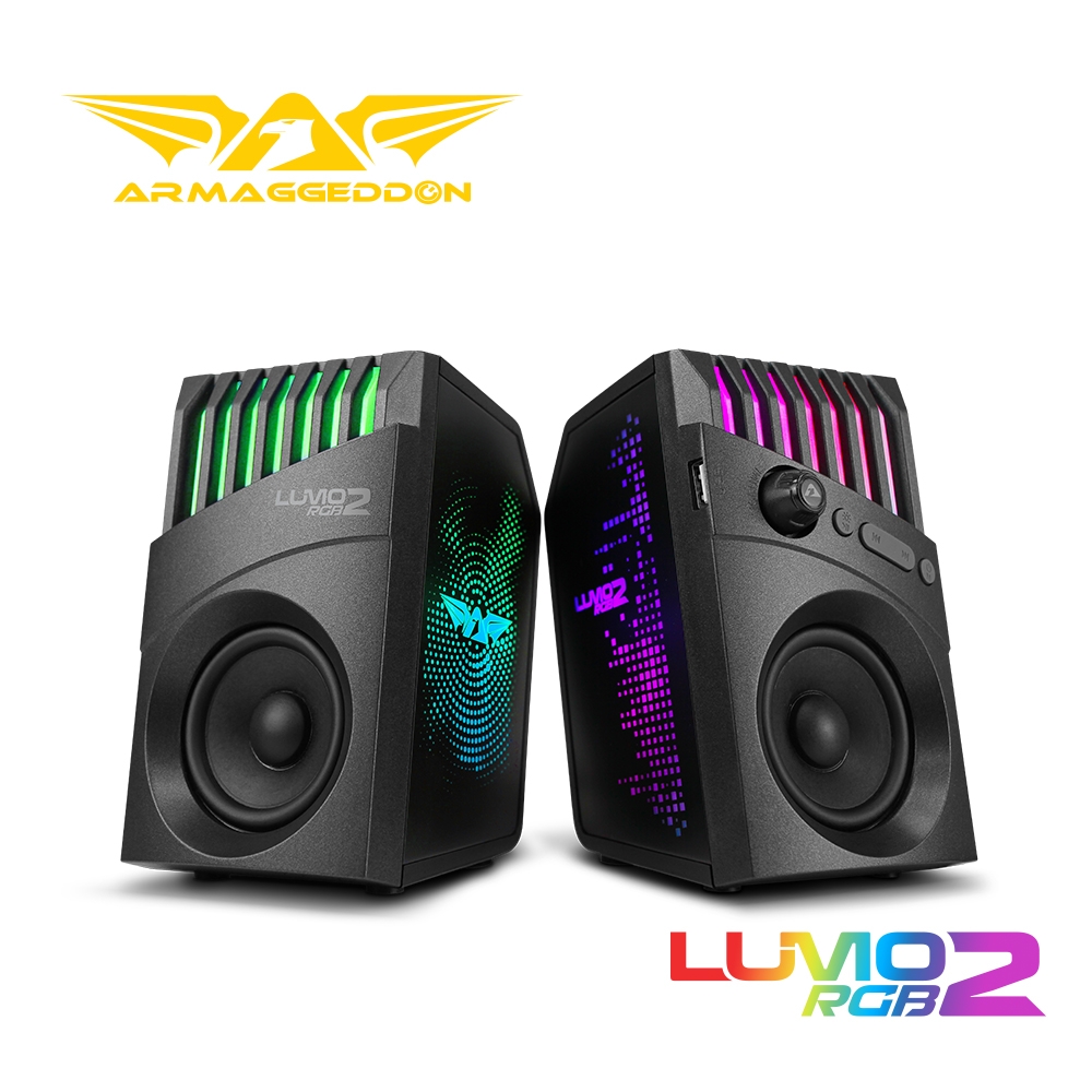 【ARMAGGEDDON】LUMO2 USB 2.0立體聲RGB藍牙多媒體音箱